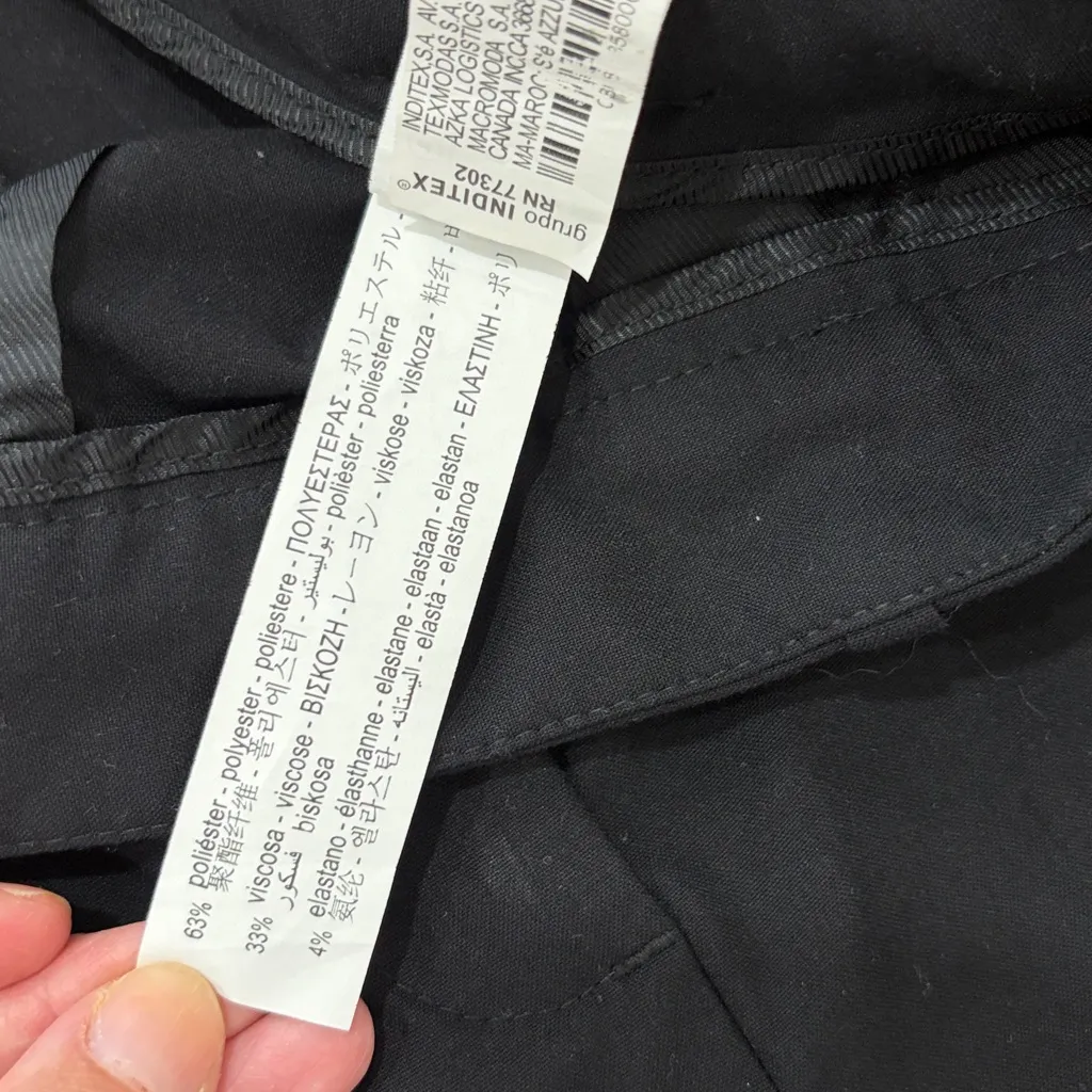 Zara Black Shorts - Image 3