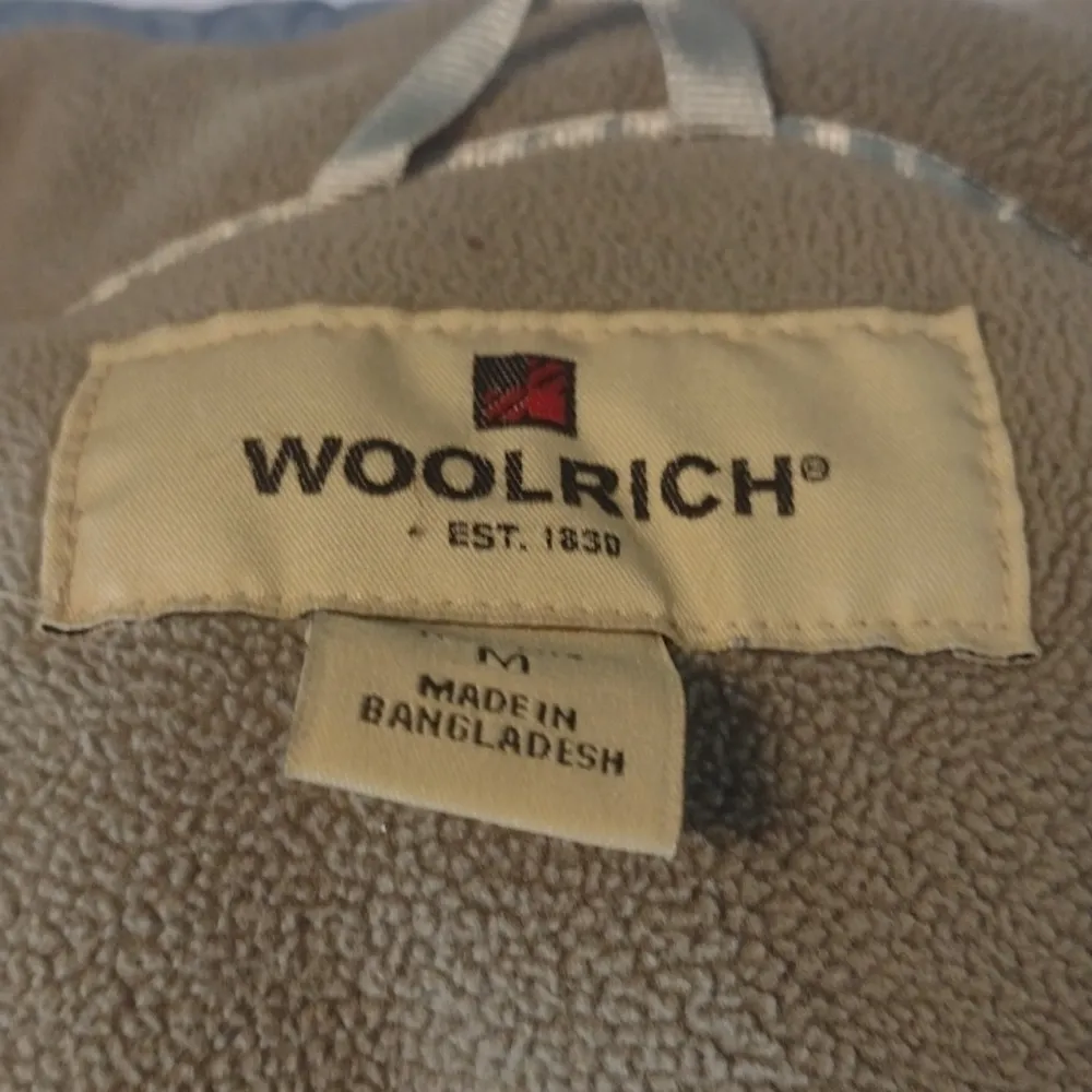 Woolrich vintage blue puffer coat size medium - Image 7