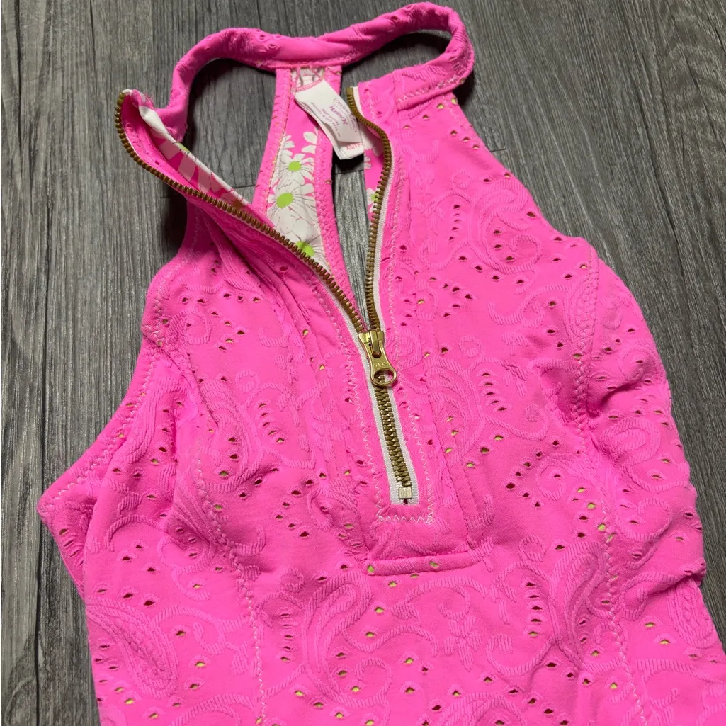 LoveShackFancy x Hurley Zip Front One Piece - Image 4