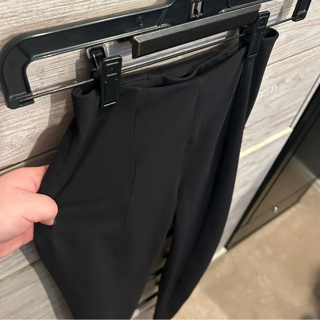 Lululemon Pull On Stretch Black Trousers Size 2 - Image 3