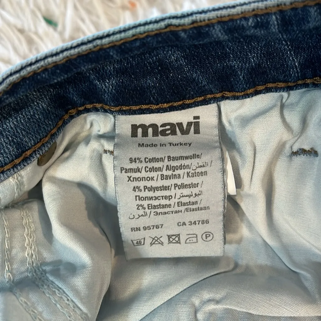 Mavi Jeans denim shorts Blue Size 28 - Image 4