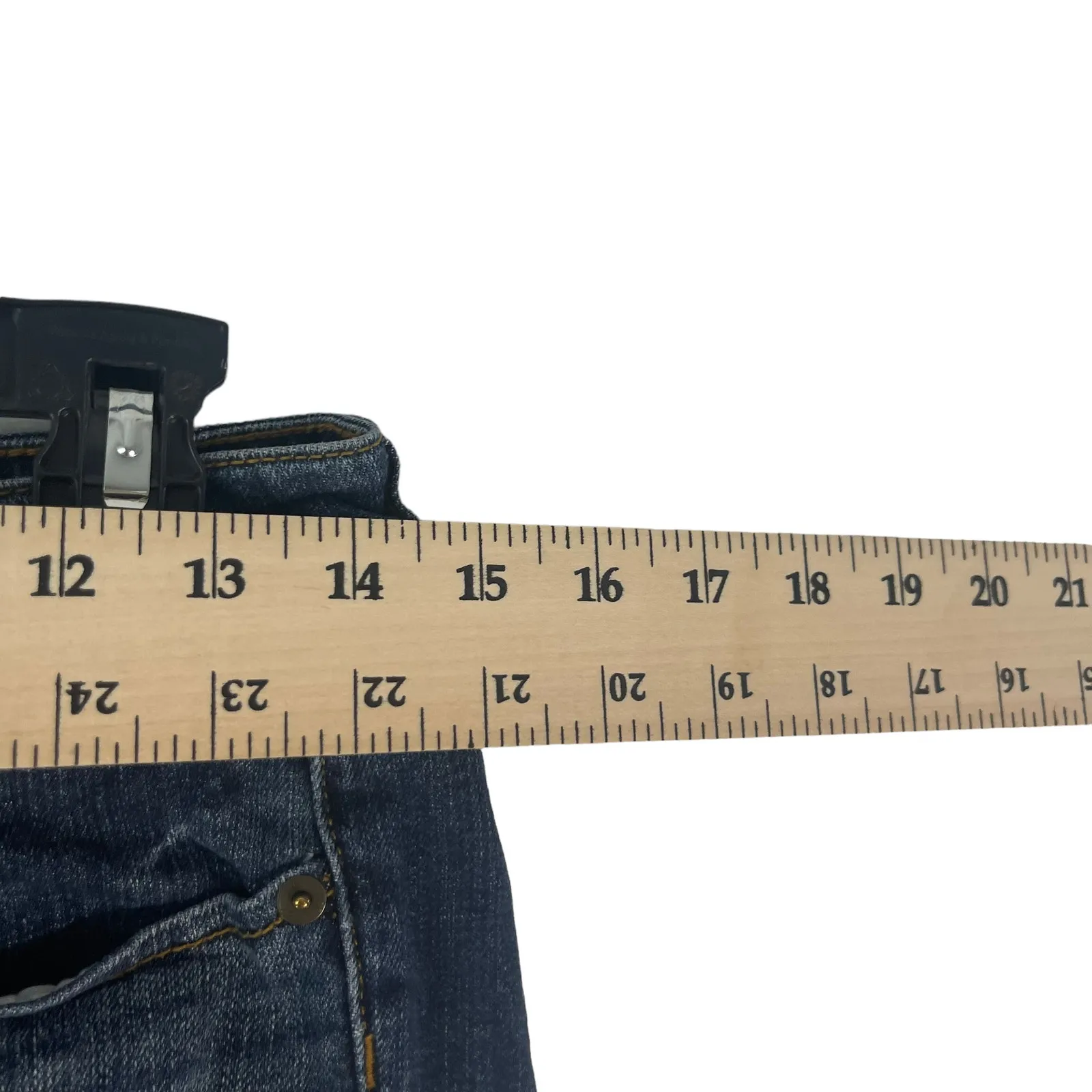 BP Nordstorm Women's Y2k 5 Waist 28 Cut Off Denim Short Shorts Micro Mini - Image 5