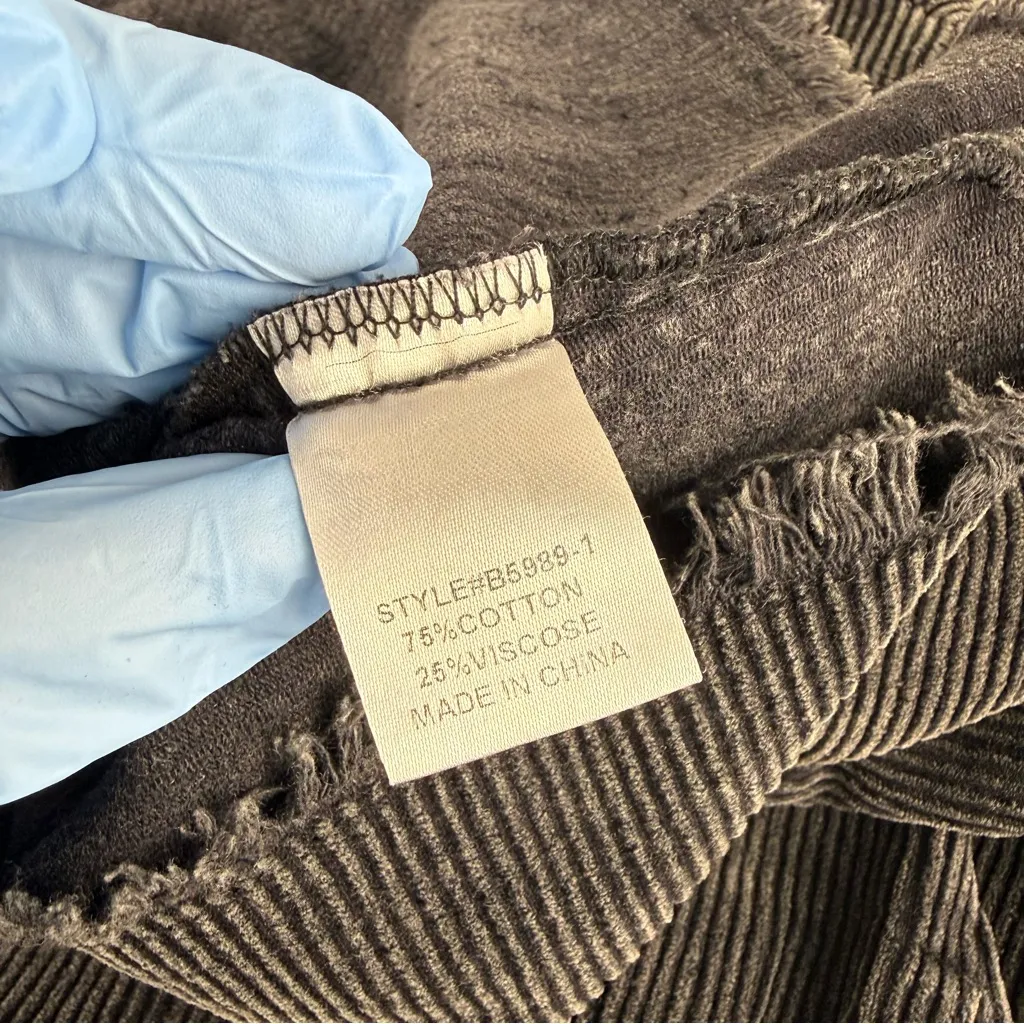 JODIFL Corduroy Button-Down Shacket – Women’s Large - Image 7