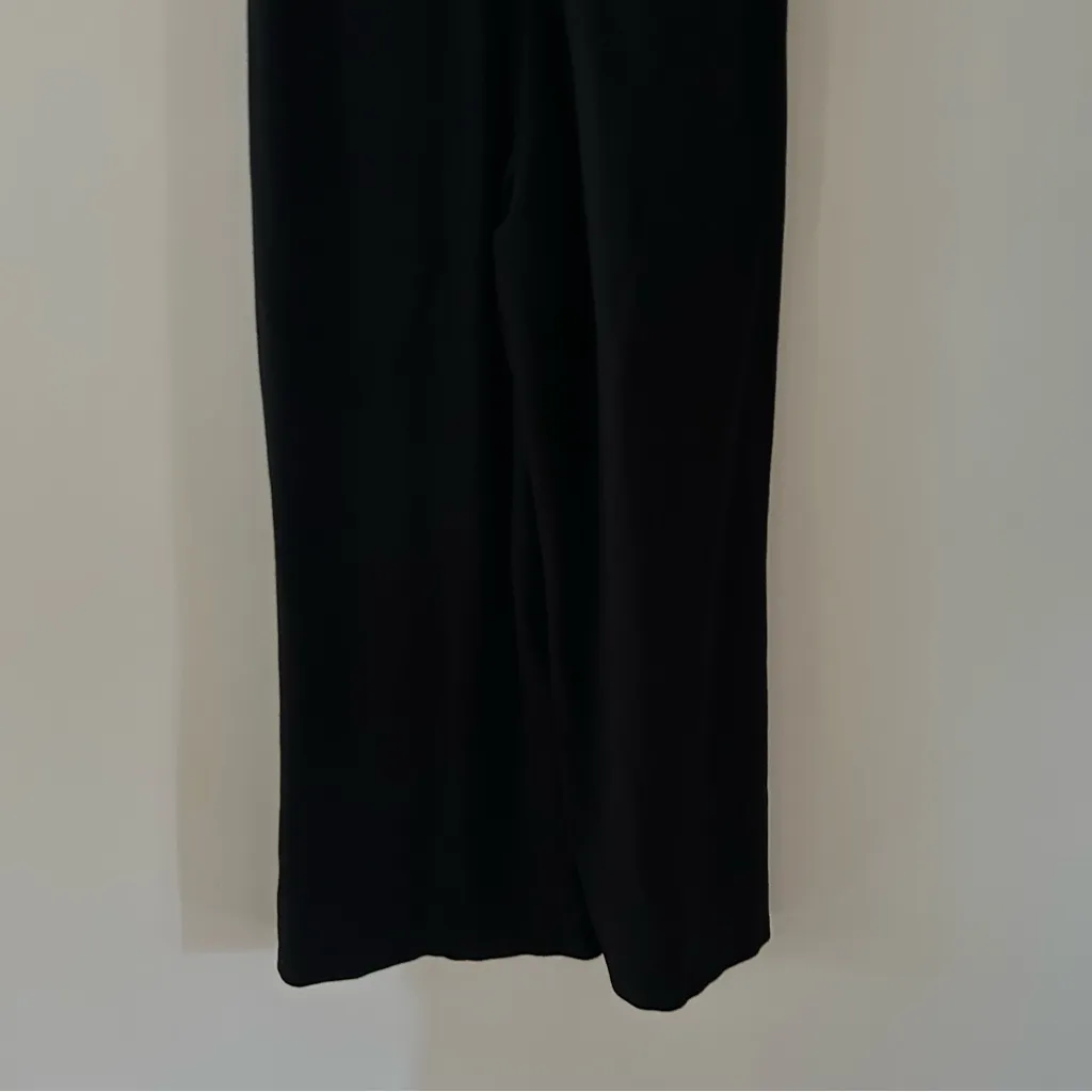 Anthropologie Essential Jumpsuit Black Romper Size 4 - Image 8