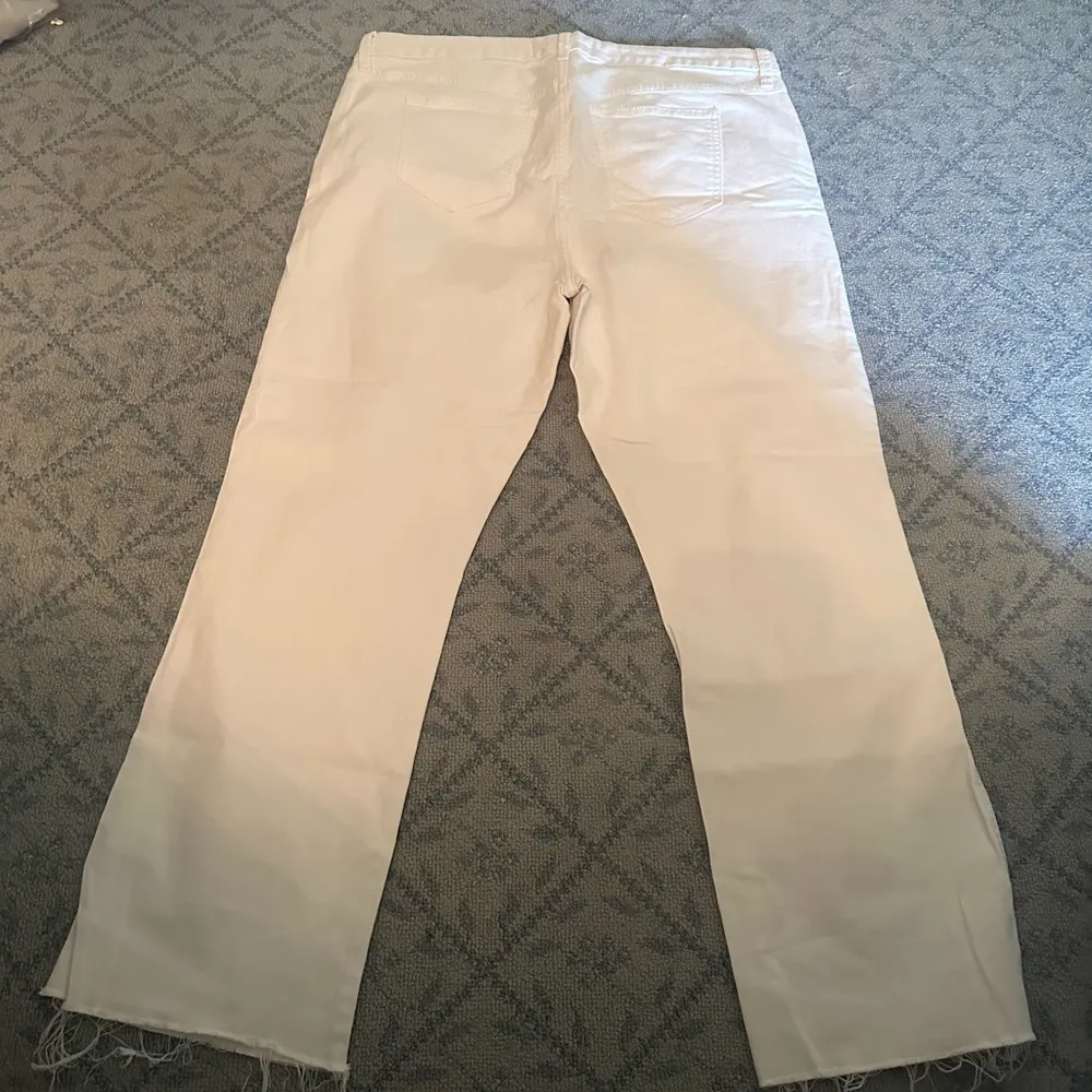 Joes Jeans high rise boot cropped raw hem size 33 current Lara euc 14 - Image 5