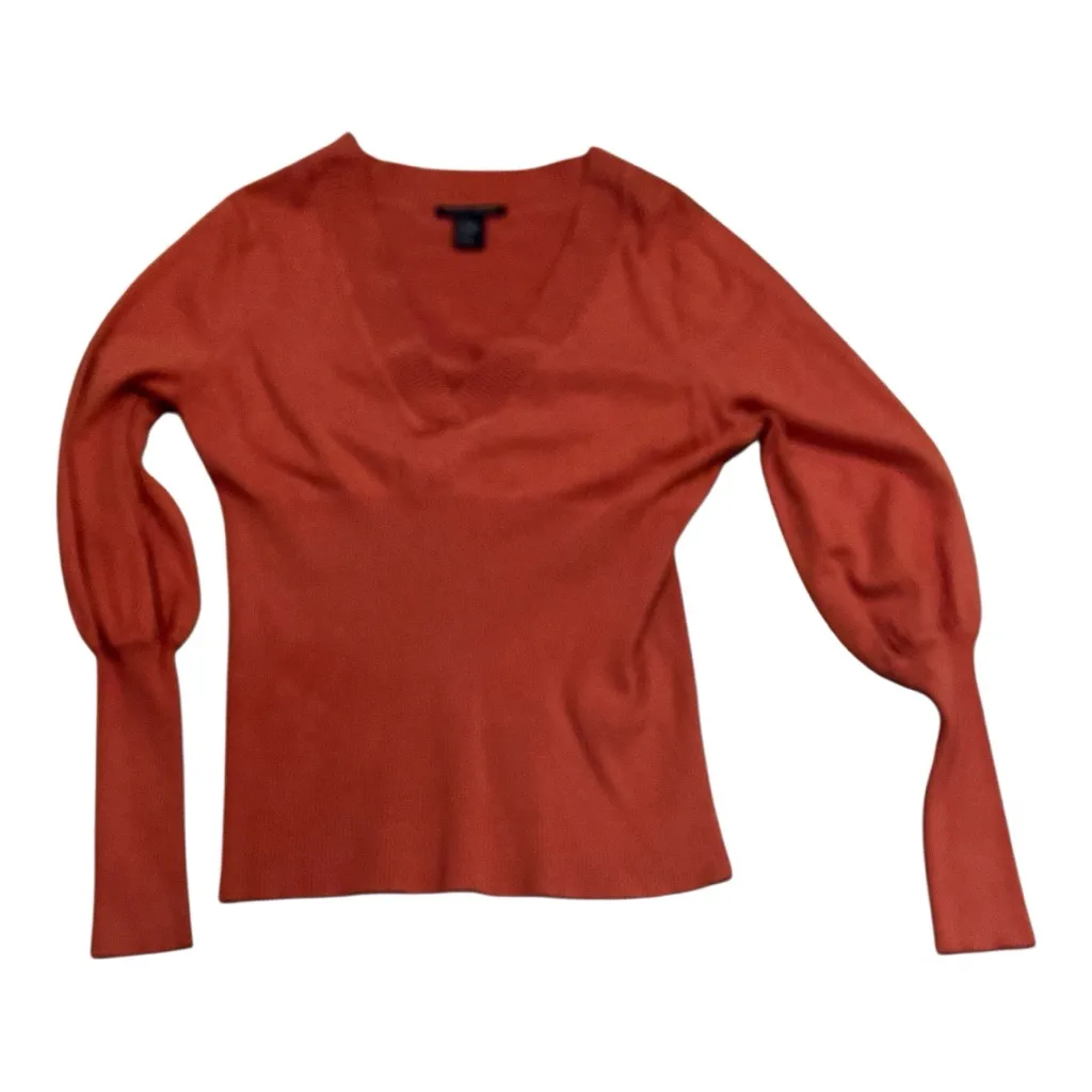 Boston Proper Silk Cashmere VintageSweater Sz L - Image 2