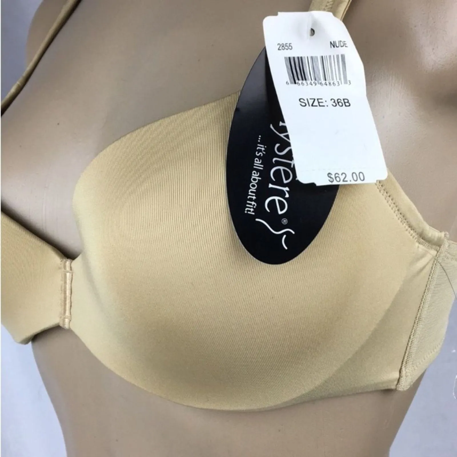 Le Mystere Nude Vamp Underwire Padded Bra 36B NEW Size undefined - Image 6