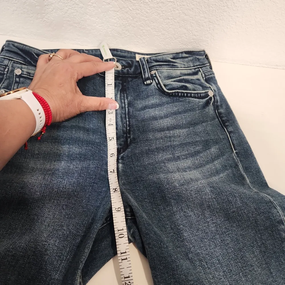 Rag & Bone Womens Nina High Rise Ankle Cigarette Step Hems Vallery Jeans Size 26 - Image 14