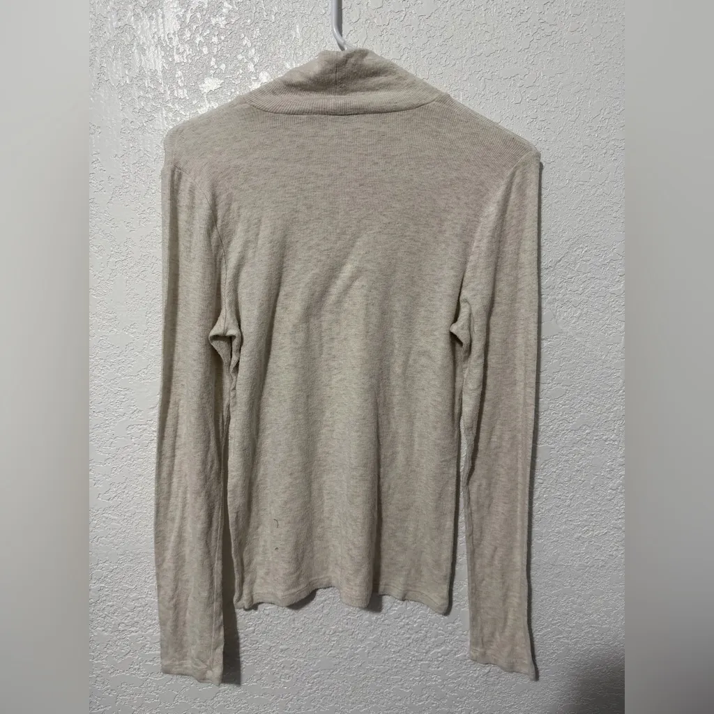 Aritzia Wilfred Turtleneck Long Sleeve Top - Image 3