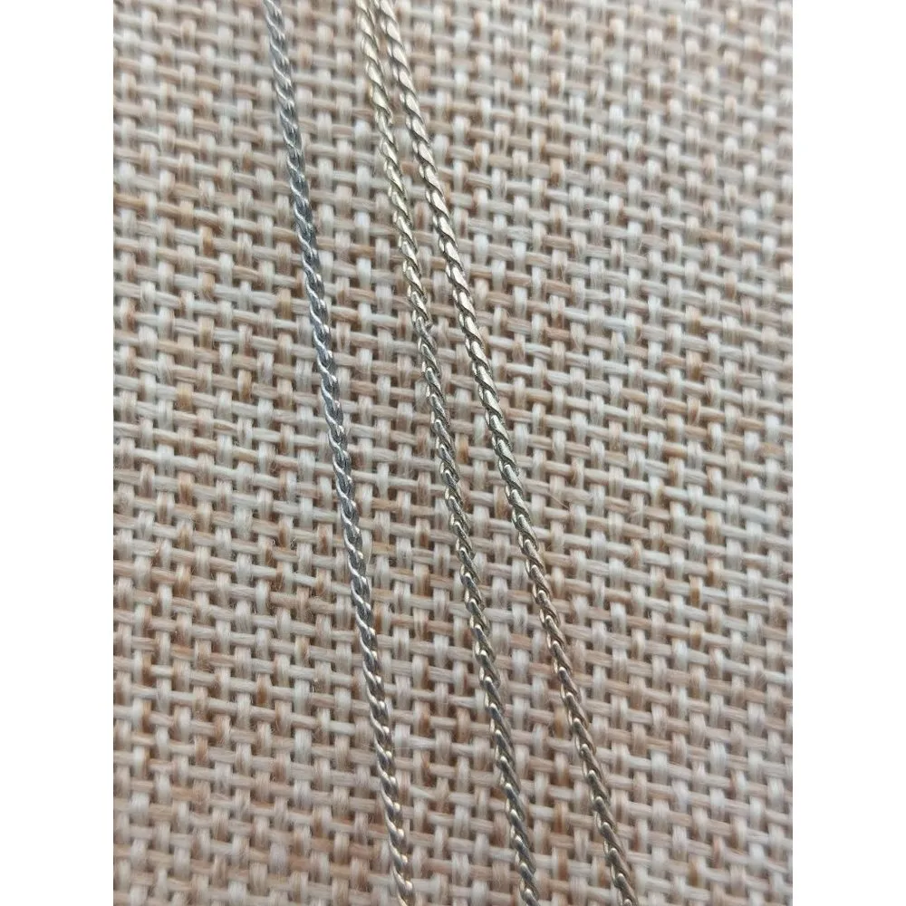 The Limited Gold Tone Faceted Brown Amber Glass Bead Multi 3 Strand Necklace 20" - Image 10