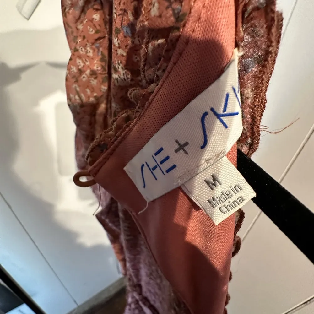 Women's Brown Floral Dress - Image 6