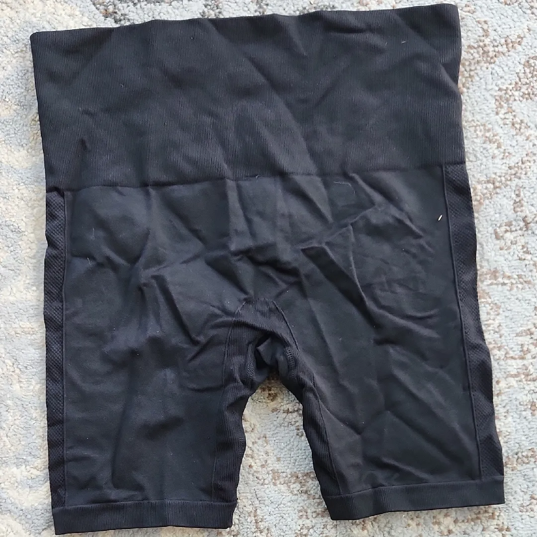 Homma High Waist Bike Shorts Shapewear Black XL - Image 3