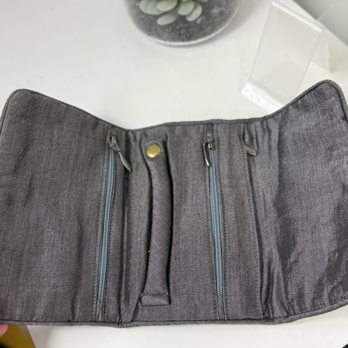 Cute Fabric‎ Wallet/Purse Blue - Image 4