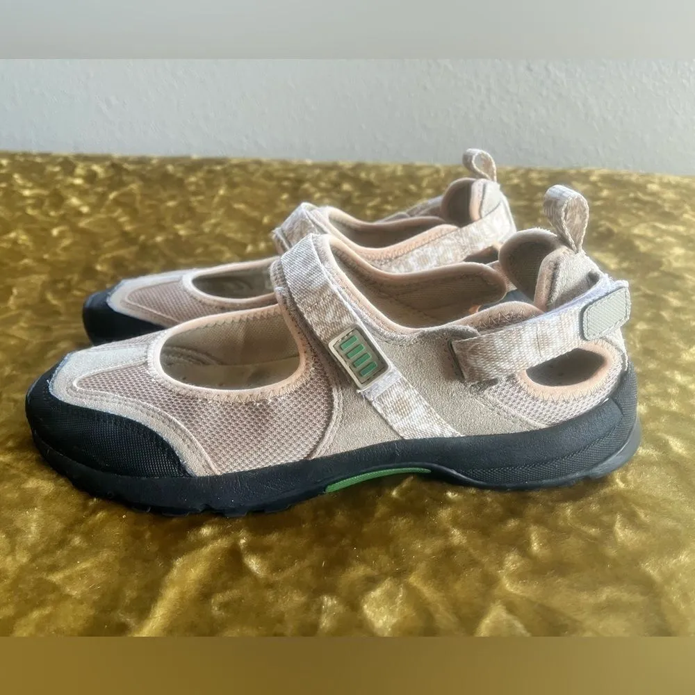 Lands' end Sandals Women 7.5B Tan Hiking Slip on Round Toe Comfort Cushioned - Image 5