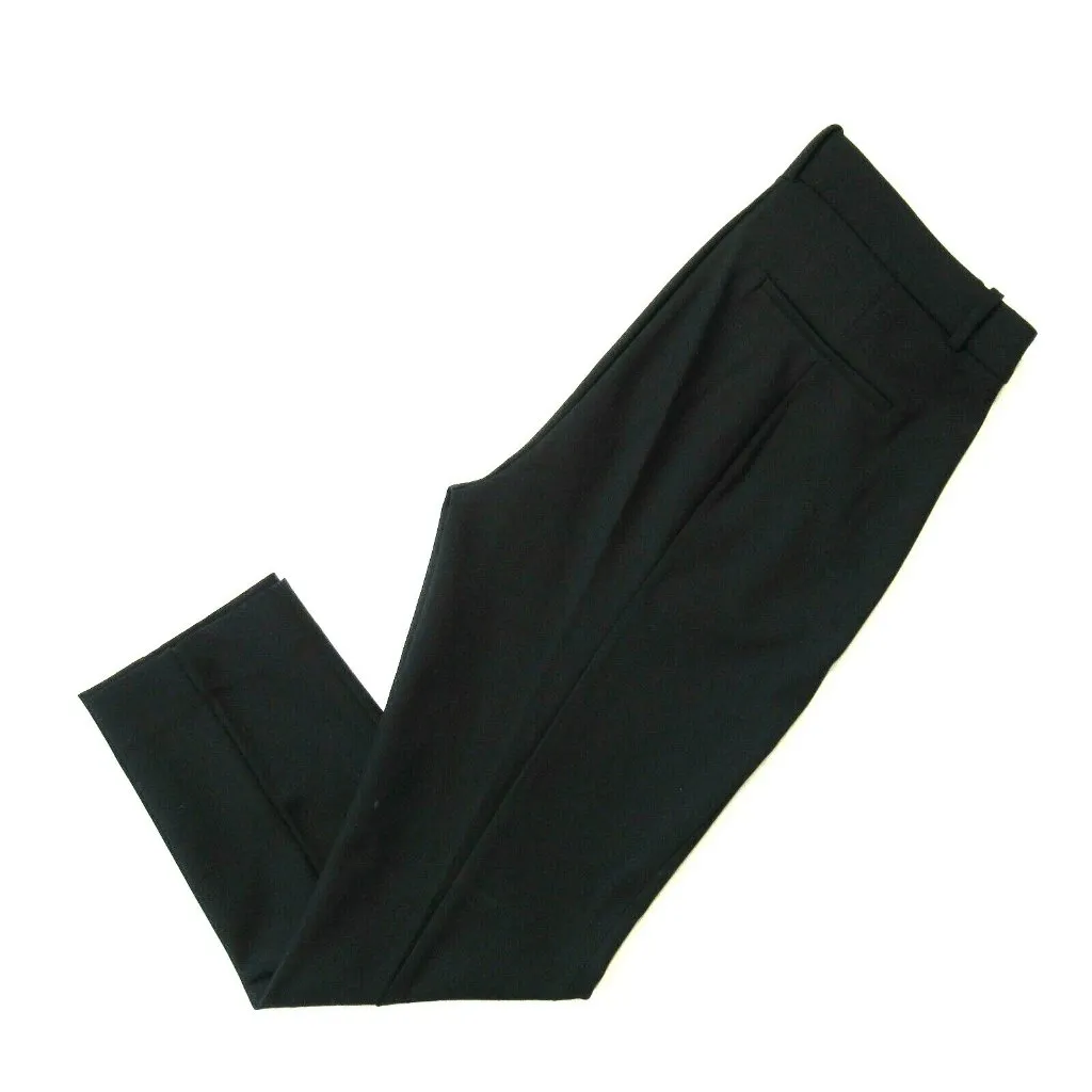 NWT J.Crew High Rise Cameron in Black Four Season Stretch Crop Ankle Pants 8T - Image 3