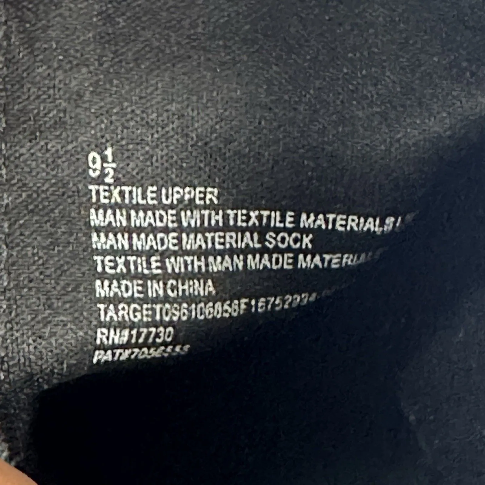 Target Women's Black Faux Suede Ankle Boots with Snake Print Detail – Size 9 1/2 - Image 8