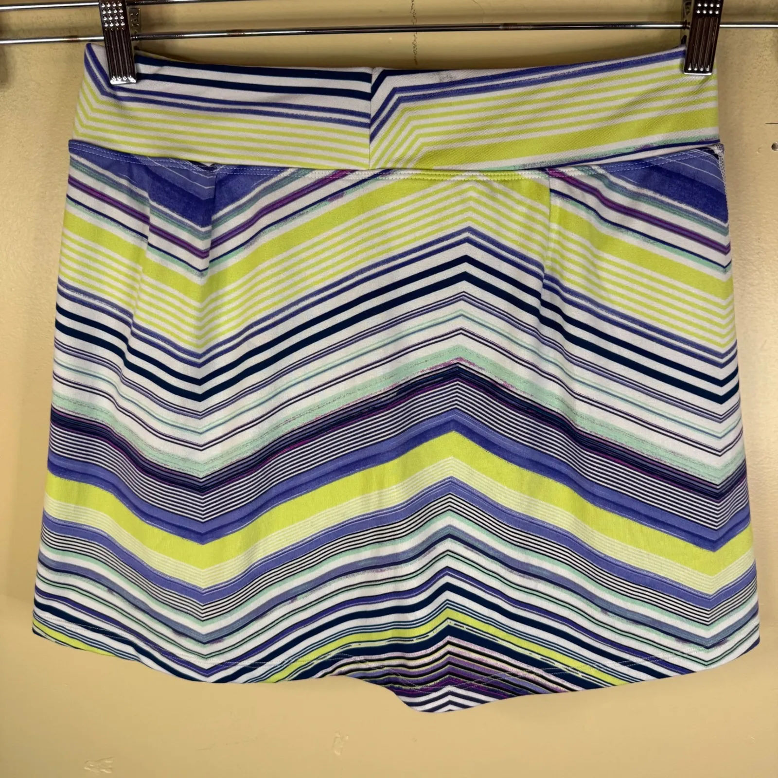 Title Nine Chevron Print Athletic Dream Skort Womens Medium Golf Pickeball - Image 4