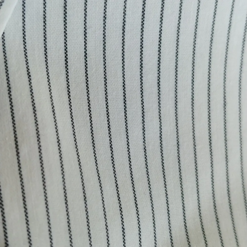 The Limited Women's Pinstripe Button Blouse Top - Image 8