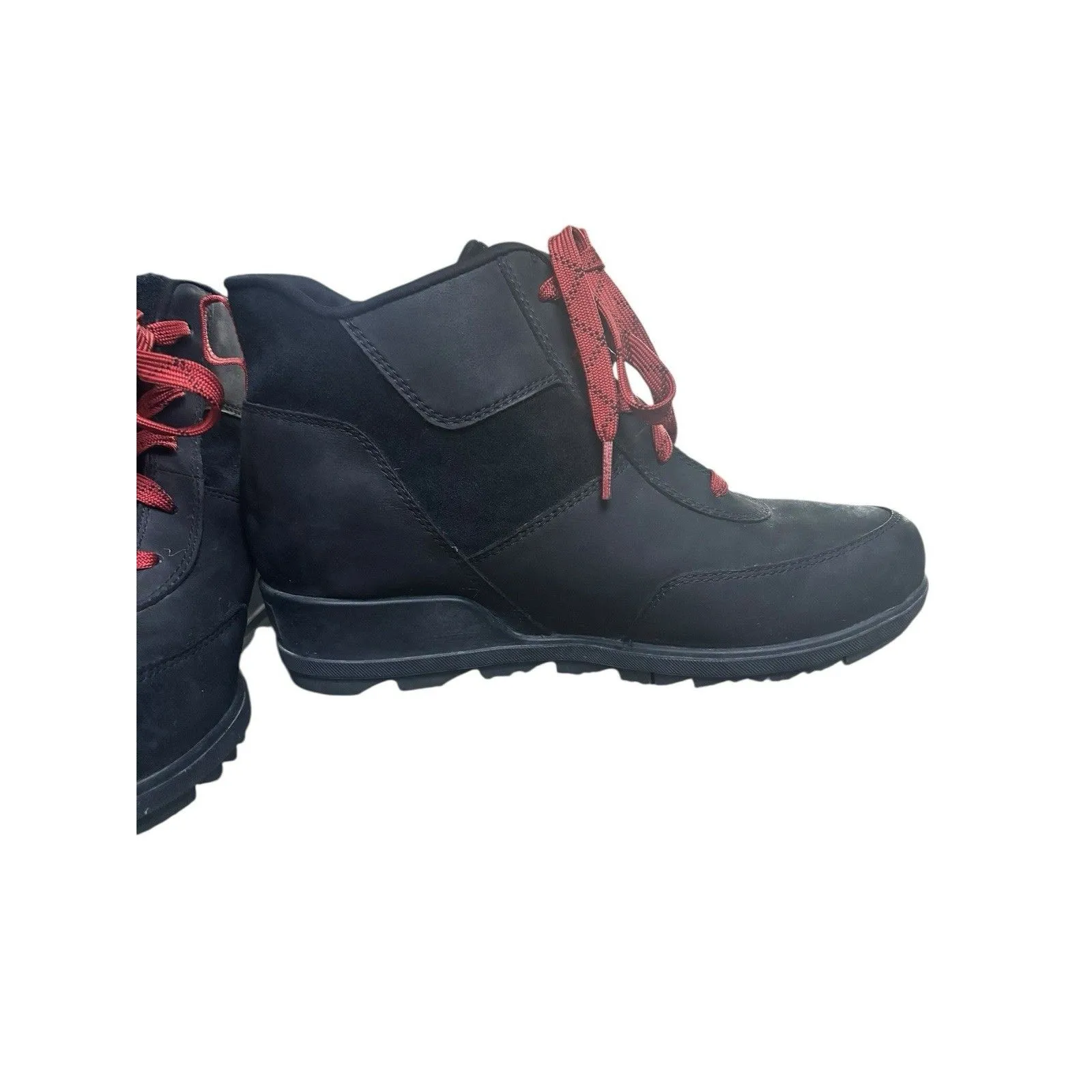 Sorel Women's Evie Sport Black Lace Bootie Waterproof  Fall Winter Boots Size 9 - Image 8