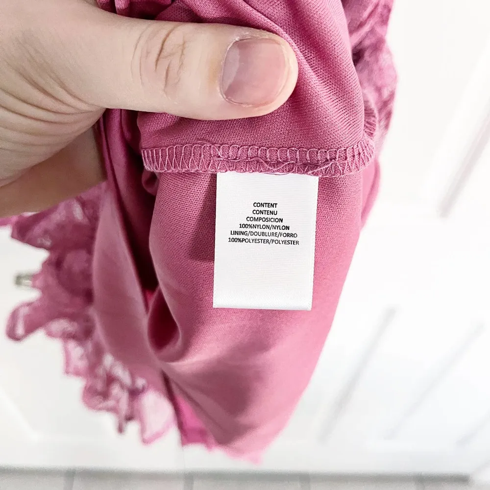 WAYF x Dede & Emily BFF Collection The Jess One-Shoulder Minidress in Pink - Image 7