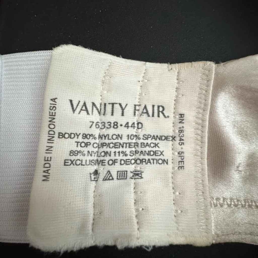 Vanity Fair Cream Full-Coverage Bra with Molded Cups - Image 2