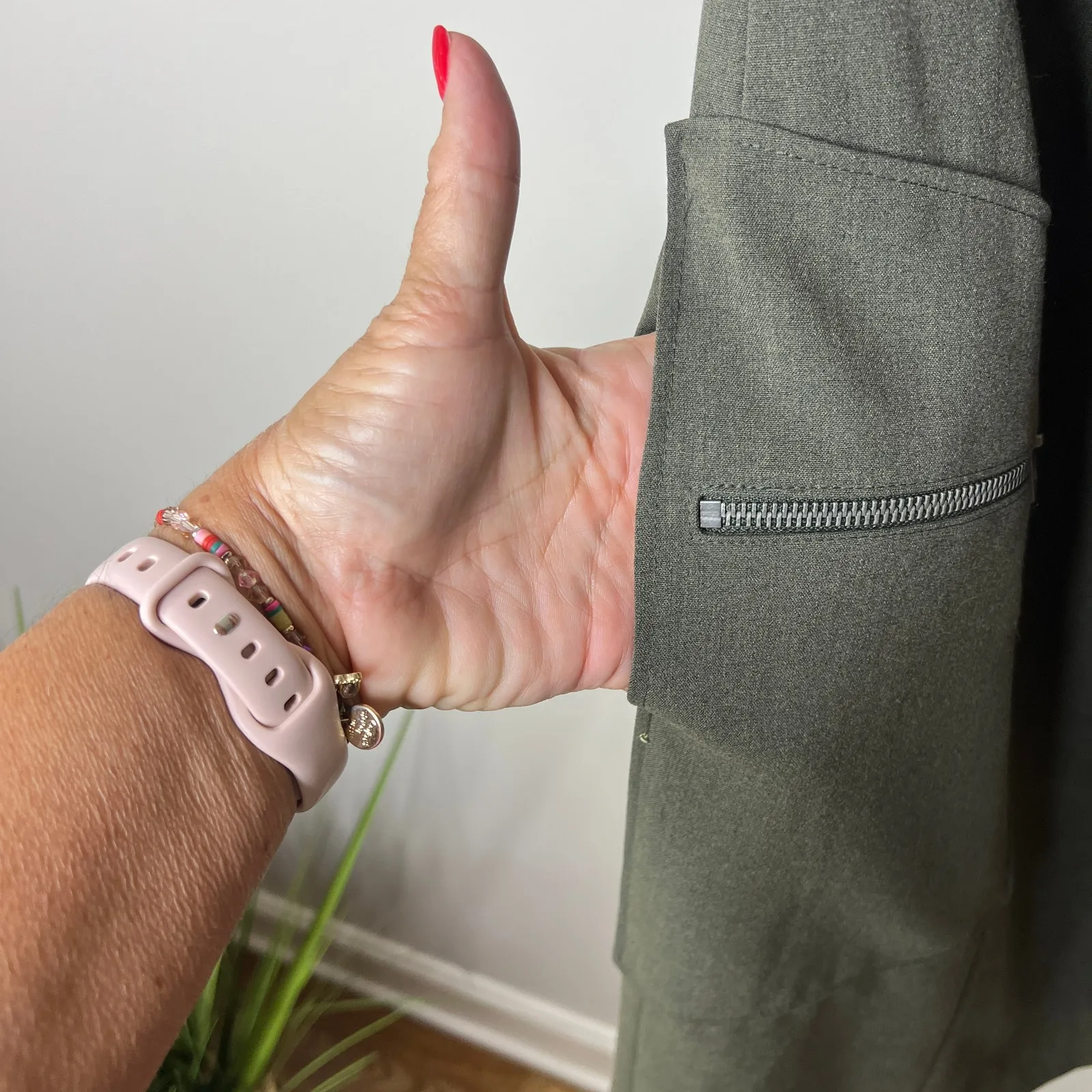 Marc New York‎ Andrew Marc Olive Green Career Shift Dress Office Workwear Size 6 - Image 10