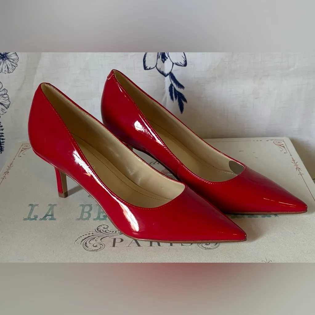 Marc Fisher red heels - Image 3