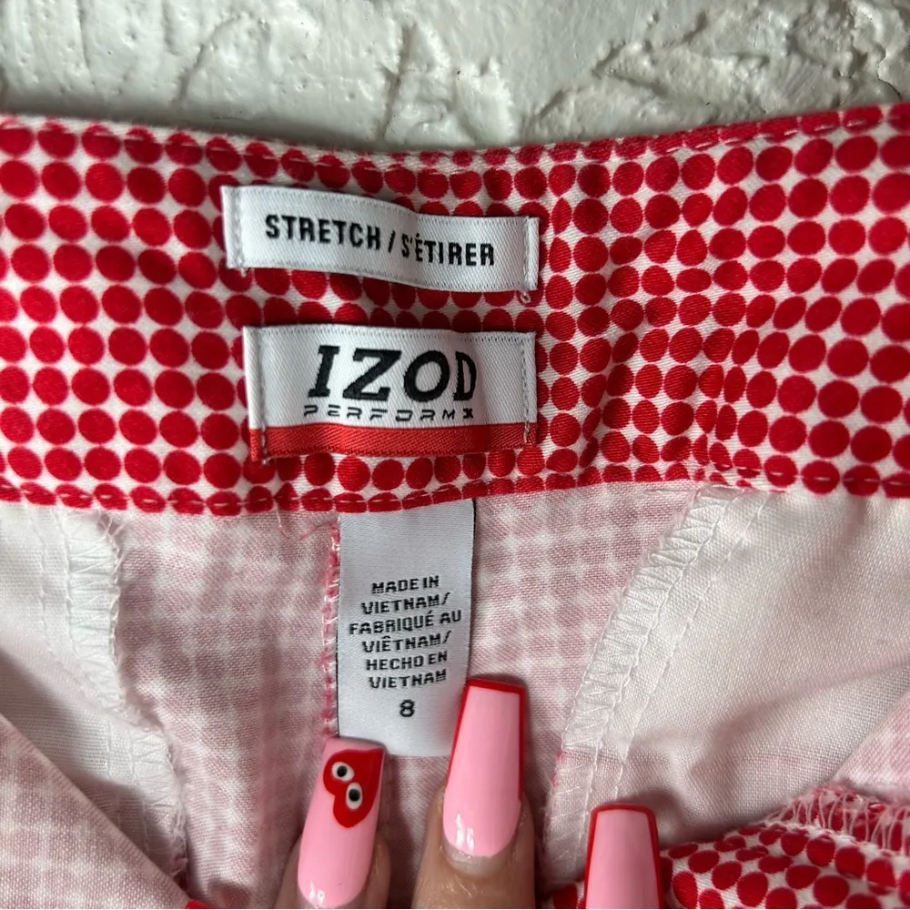 IZOD | Reformx Polka Dot Ankle Pants - Image 8