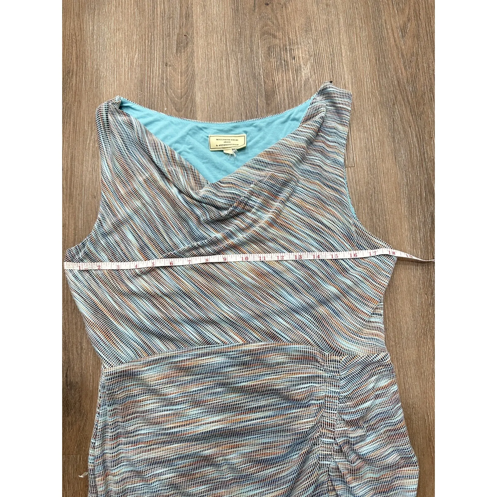 Moulinette‎ Soeurs By Anthropologie Bodycon Dress Women Multicolor Stretch - Image 9