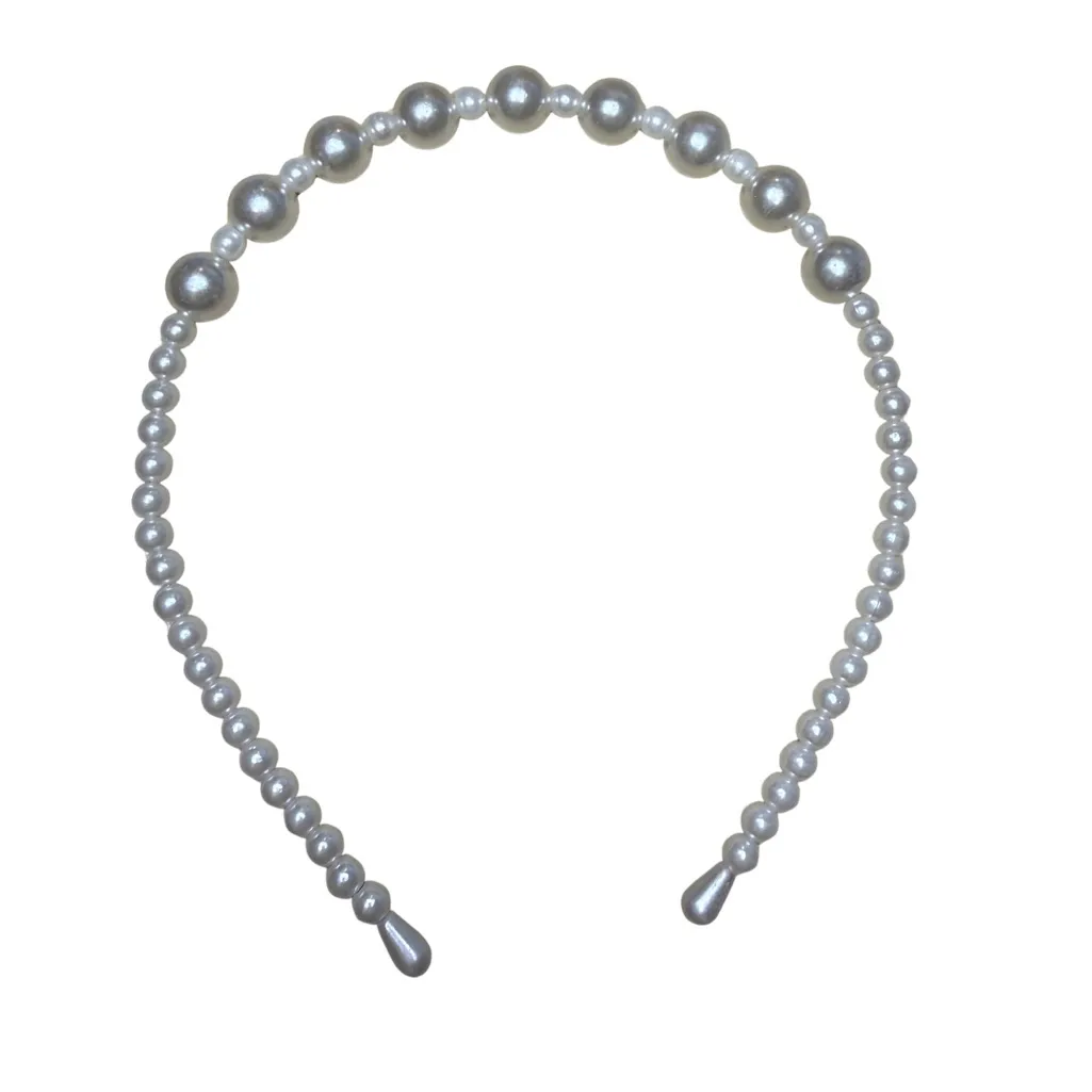 Chic Pearl Embellished Headband - Image 2