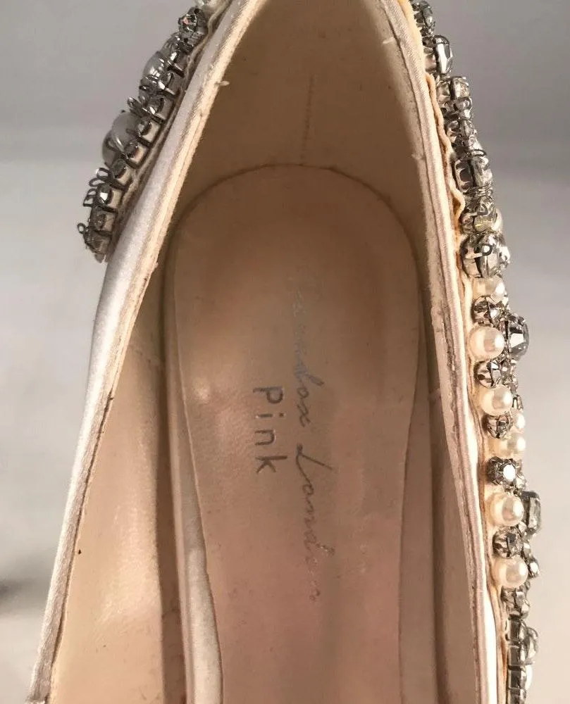 Cynthia Ivory Satin Pump - Image 6