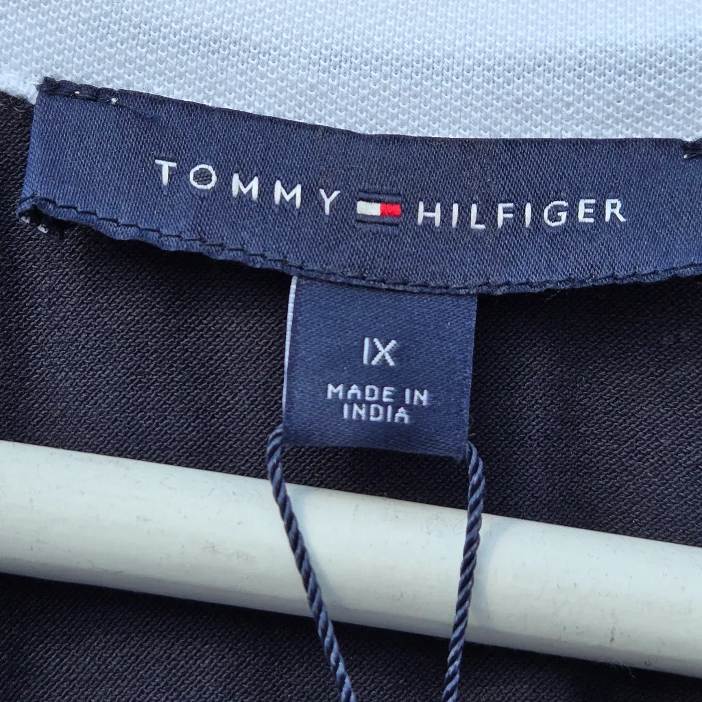 TOMMY HILFIGER Plus Size WOMENS RUGBY JOHNNY NAVY COLLAR DRESS 1X - Image 4