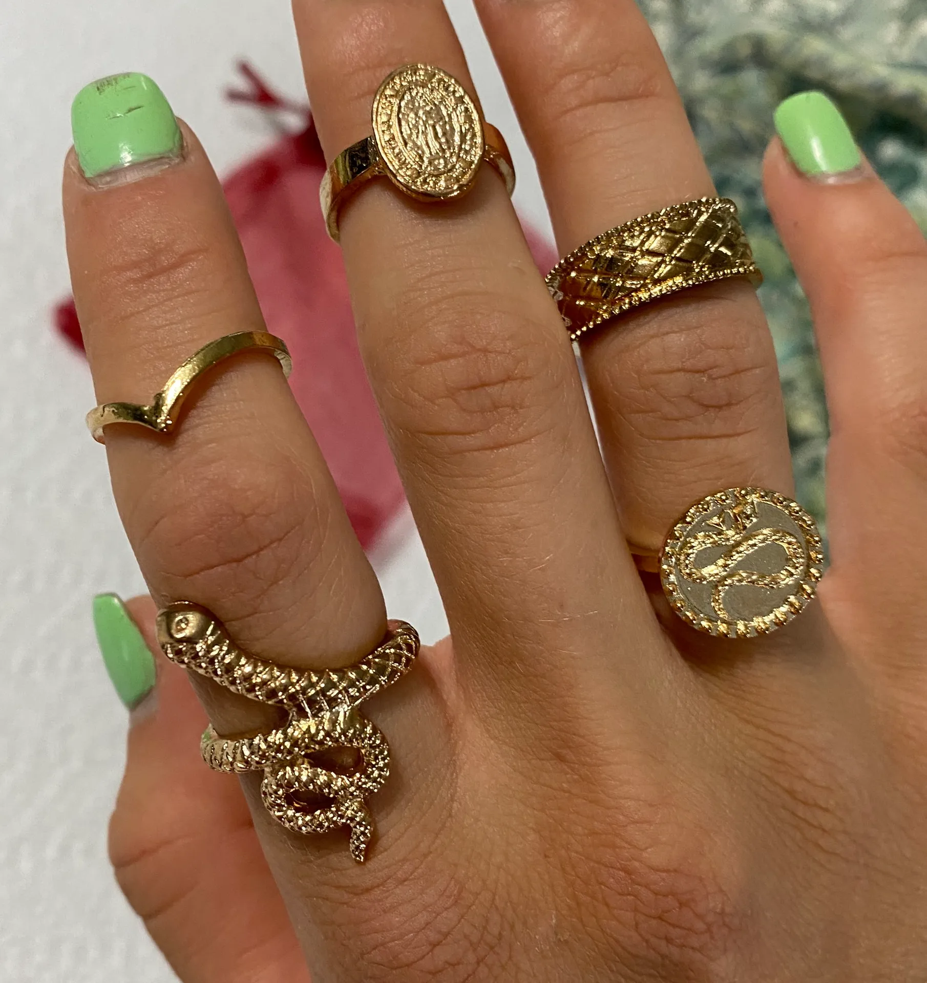 Gold Rings - Image 3