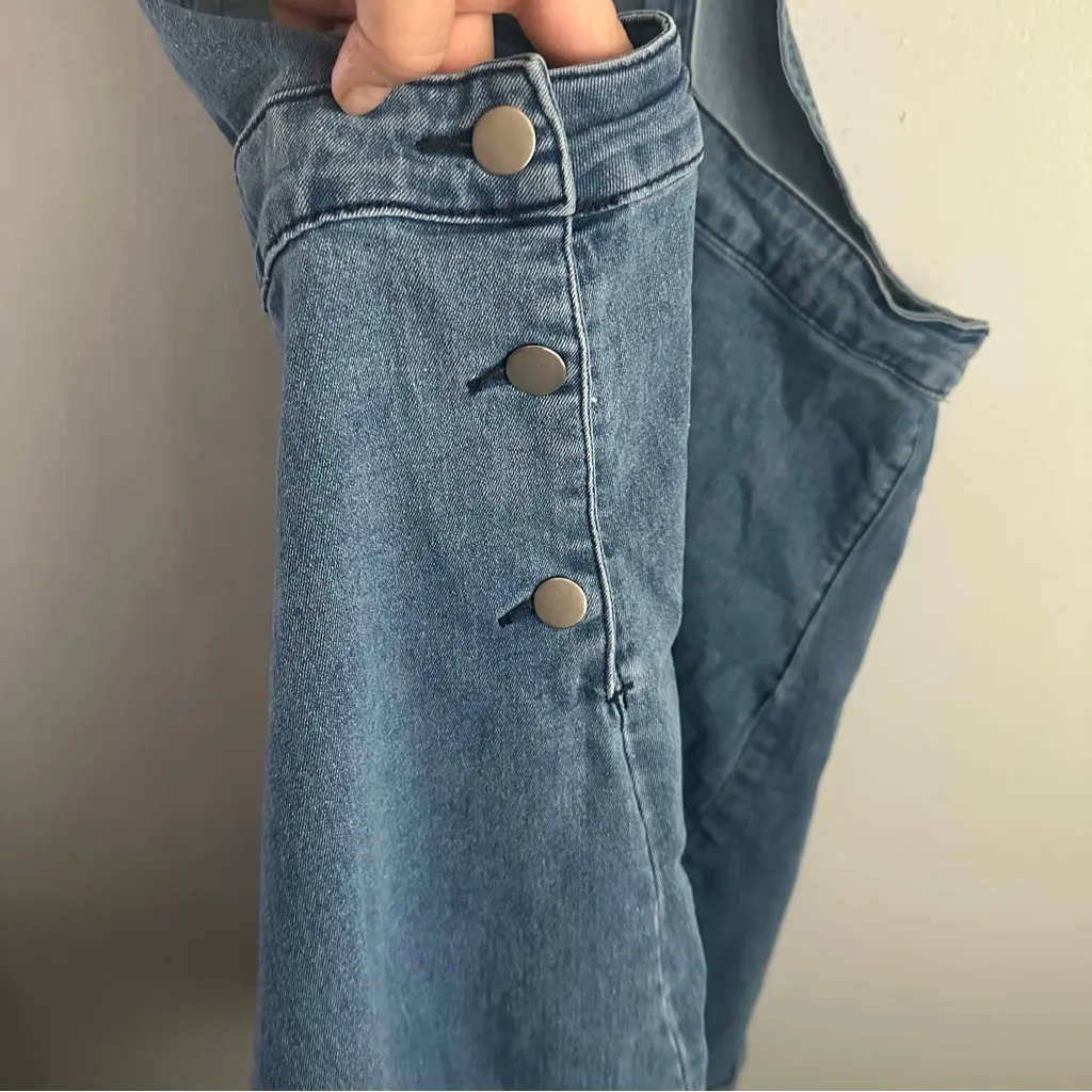 Agnes Orinda Denim Overall Dress Women Jean Jumper 3xl 4XL 5xl 4x 5x Blue - Image 6