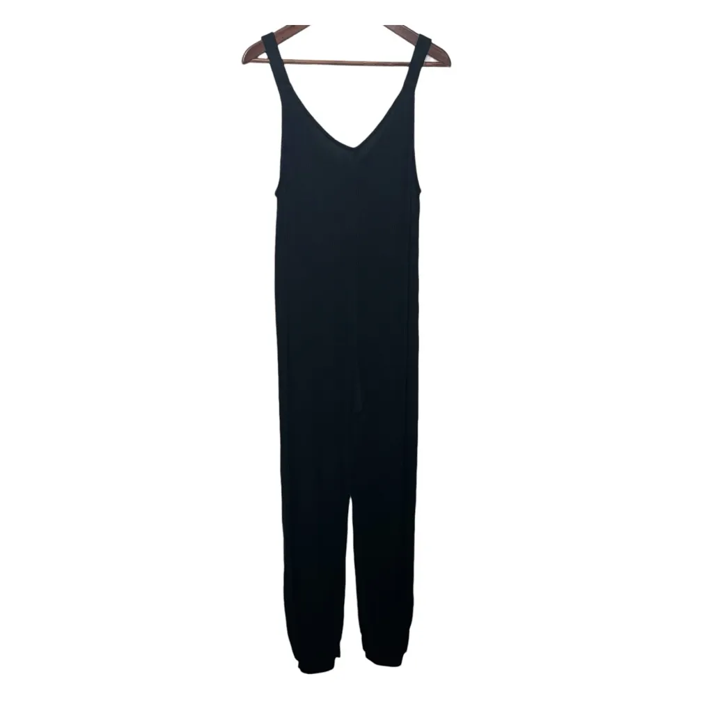 Eberjey Elon Bound Women’s Medium Black V Neck Sleeveless Jumpsuit - Image 6