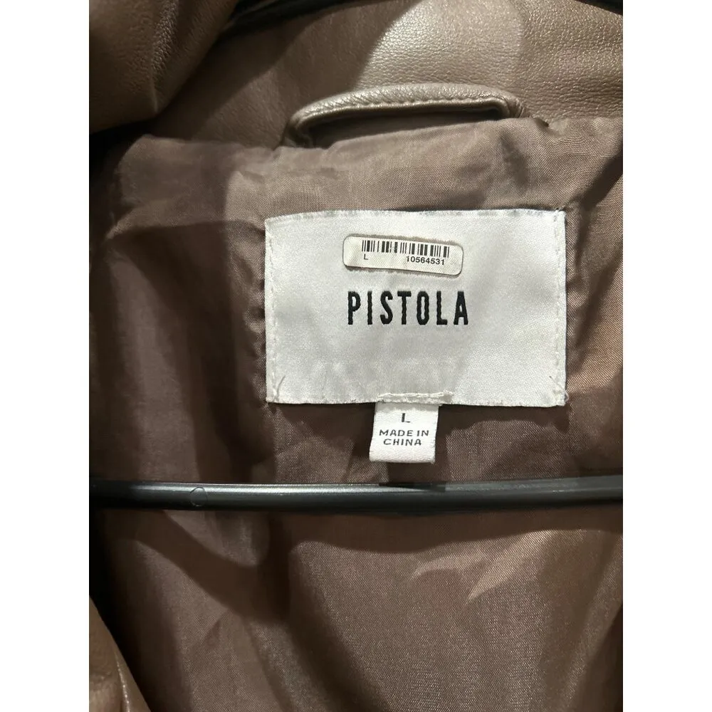 Pistola Donovan Swing Puffer Jacket Espresso Womens Size Large - Image 12