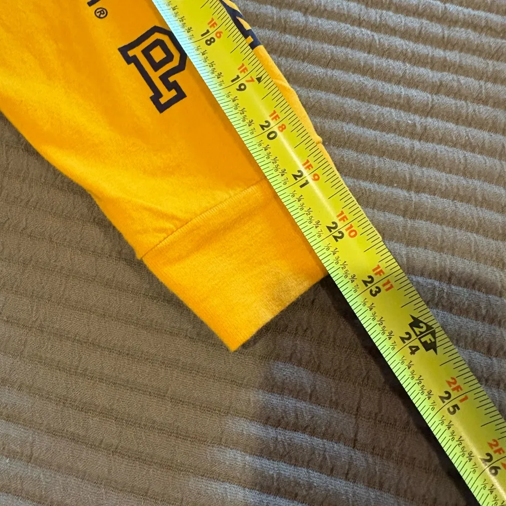 Victoria's Secret PINK West Virginia Mountaineers "Gold Rush" ls t-shirt Wmns XS - Image 10