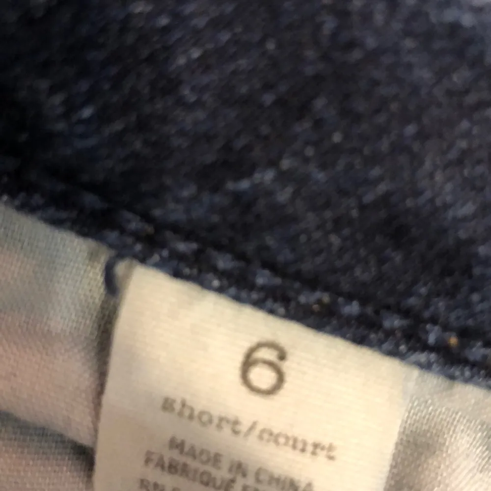 American Eagle Outfitters Super Stretch Skinny Women’s  6 Short Blue Denim Pant - Image 6