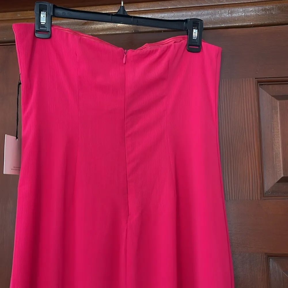 Superdown strapless maxi dress size L - Image 4