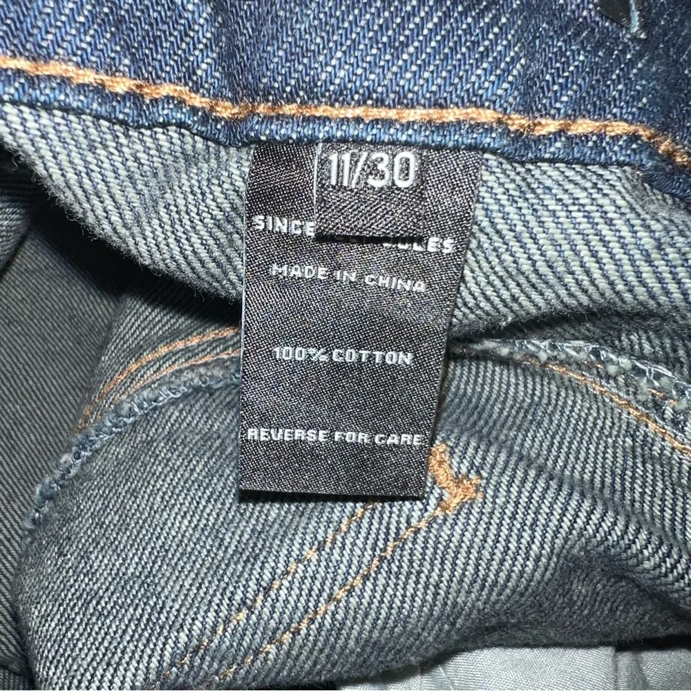 Sincerely Jules Women's low rise baggy  Jeans - Dark Blue - Image 5