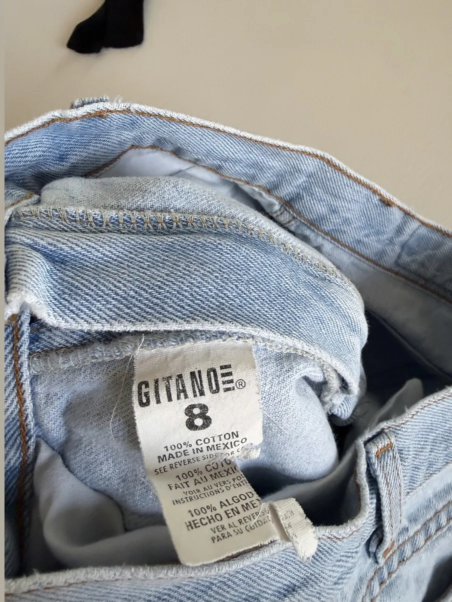 Gitano vintage shorts Blue Size M - Image 6