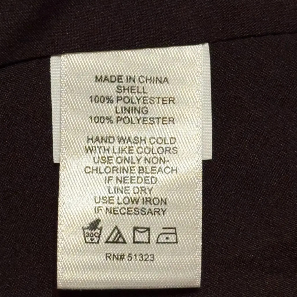 CeCe Classic Black Pleated Skirt size 12 NWT - Image 7