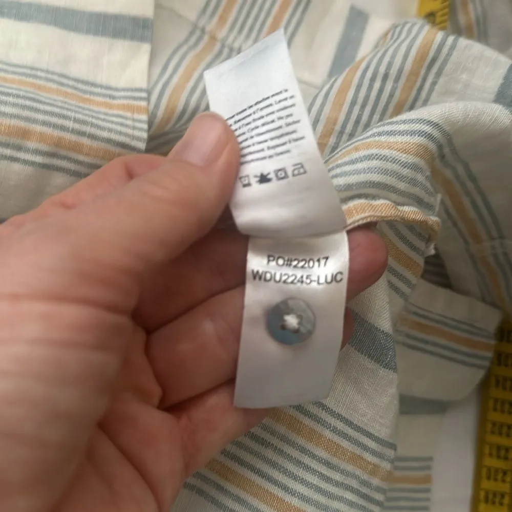 Faherty Beach Days Tunic Dress Luciano Stripe, Size S - Image 10