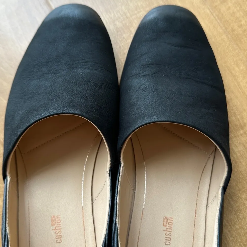 Clarks Women’s Pure Tone Shoe, Black, Mules/Leather Loafers, Size 7 - Image 4