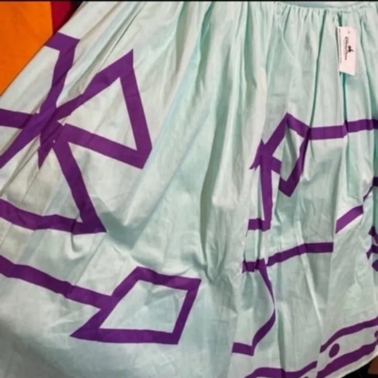 Disney parks dress shop Alice in wonderland teacup attraction skirt NWT L - Image 2