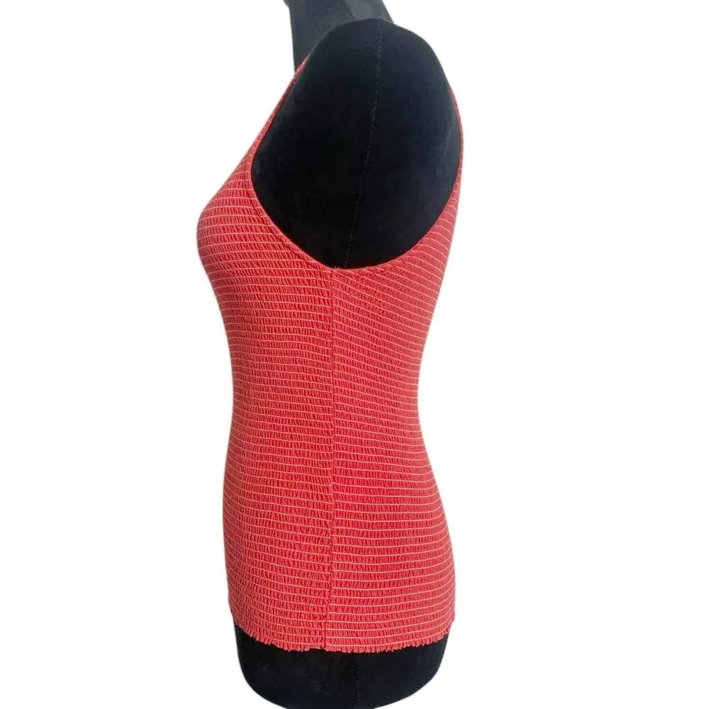 Nation LTD Size Medium  Christine Smocked Tank Stripe - Image 6