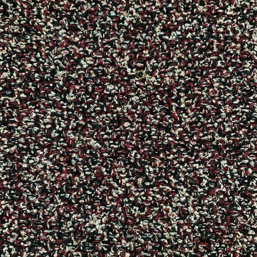 Ann Taylor Marled Knit Sweater Maroon Neutral Pullover Knit Square Neck Medium - Image 6