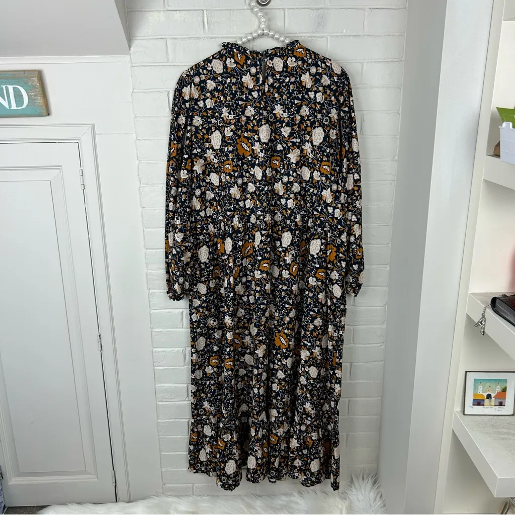 Universal Thread Boho Floral Print Midi/Maxi Dress Size XXL - Image 13