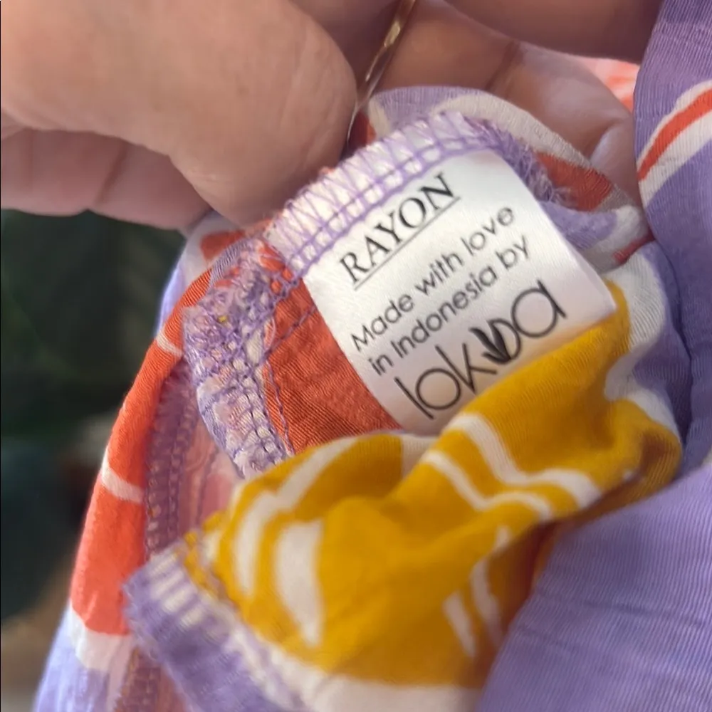 Lokoa the label Colorful Floral Women's Dress XS Purple - Image 3