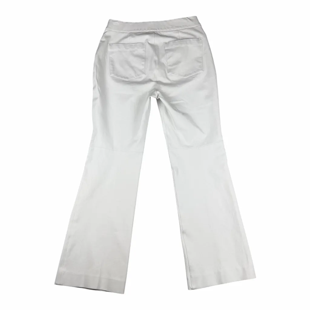 Spanx  Womens White Pull On Pants Stretch Size M Medium - Image 10